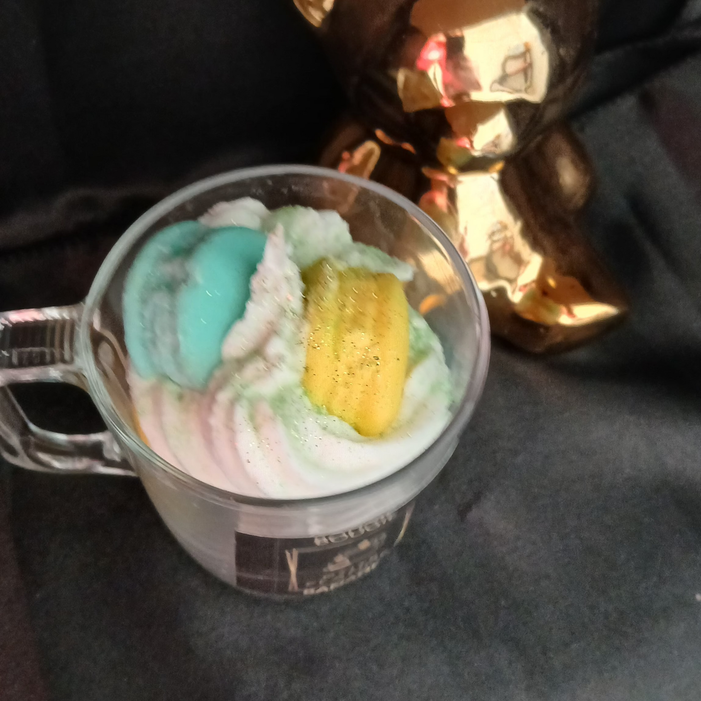 BOUGIE MACARON BANANE