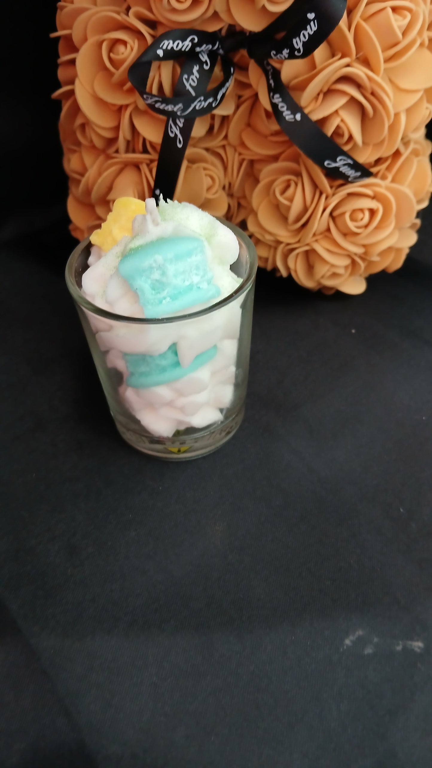 BOUGIE MACARON BANANE