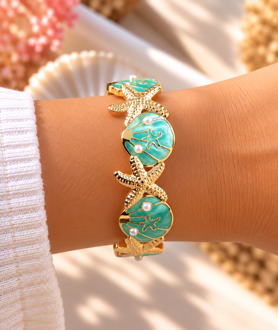 Bracelet réglable Morgan bleu
