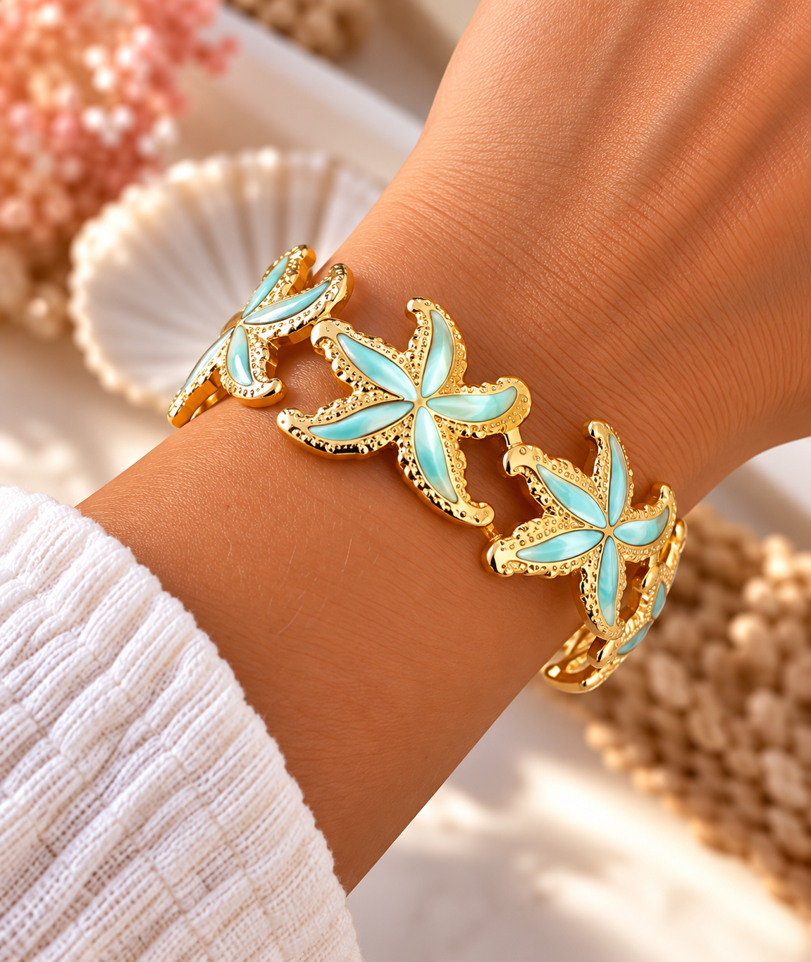Bracelet réglable Mia bleu