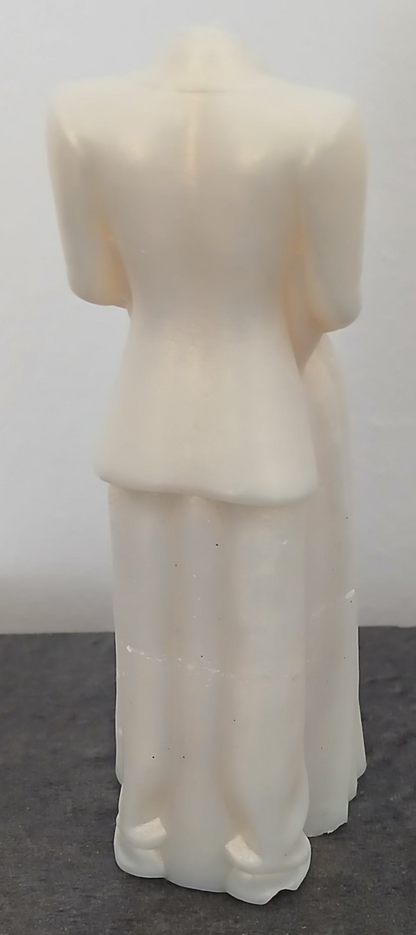 💍🕯 Bougie Sculpturale Parfumée – Couple de Mariés 🕯💍
