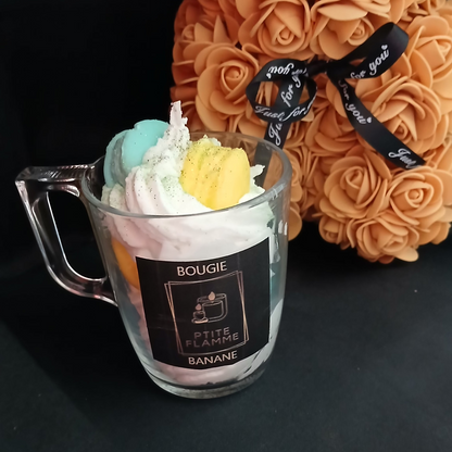 🍌 Bougie Chantilly Parfumée – Banane💛