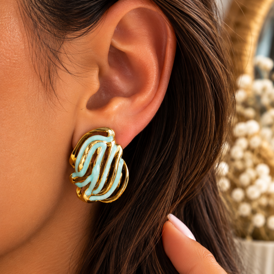 Boucle d'oreille Marie