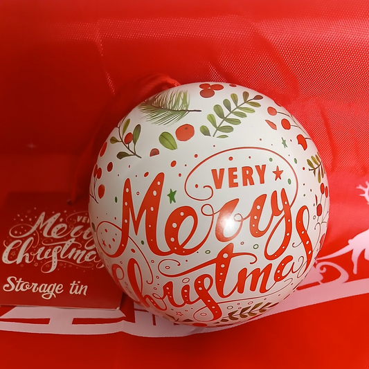 🎄Ornement Boule de Noël & Fondant Parfumé – Marron Glacé Père Noël ✨