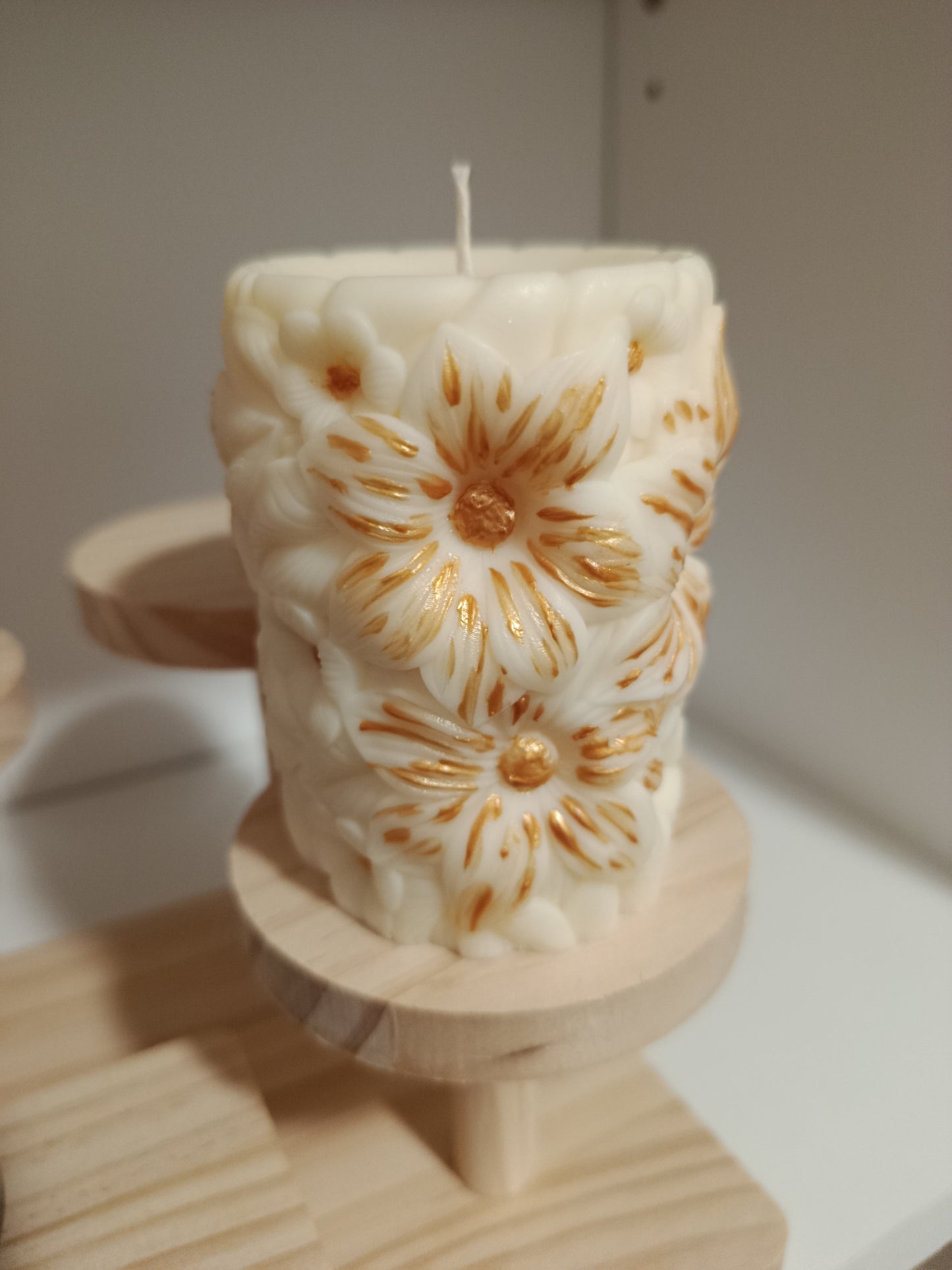 ✨ Bougie Parfumée Sculpturale