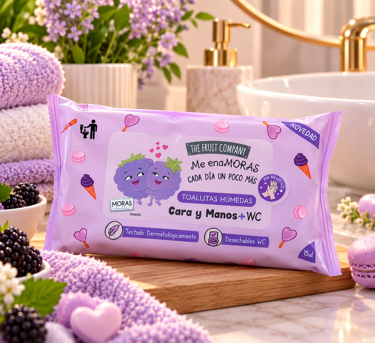 Lingettes Multi-Usages Mûre – The Fruit Company