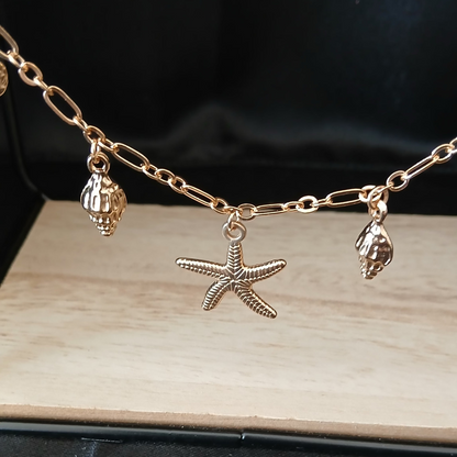 🌊 chaine avec pendentifs mer 🌊