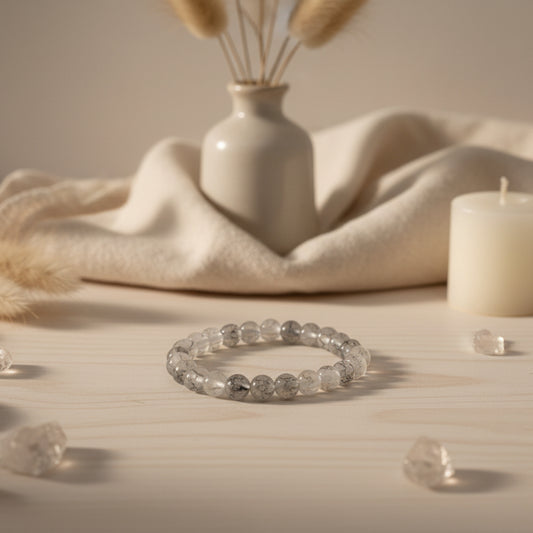 Transparent marbré noir