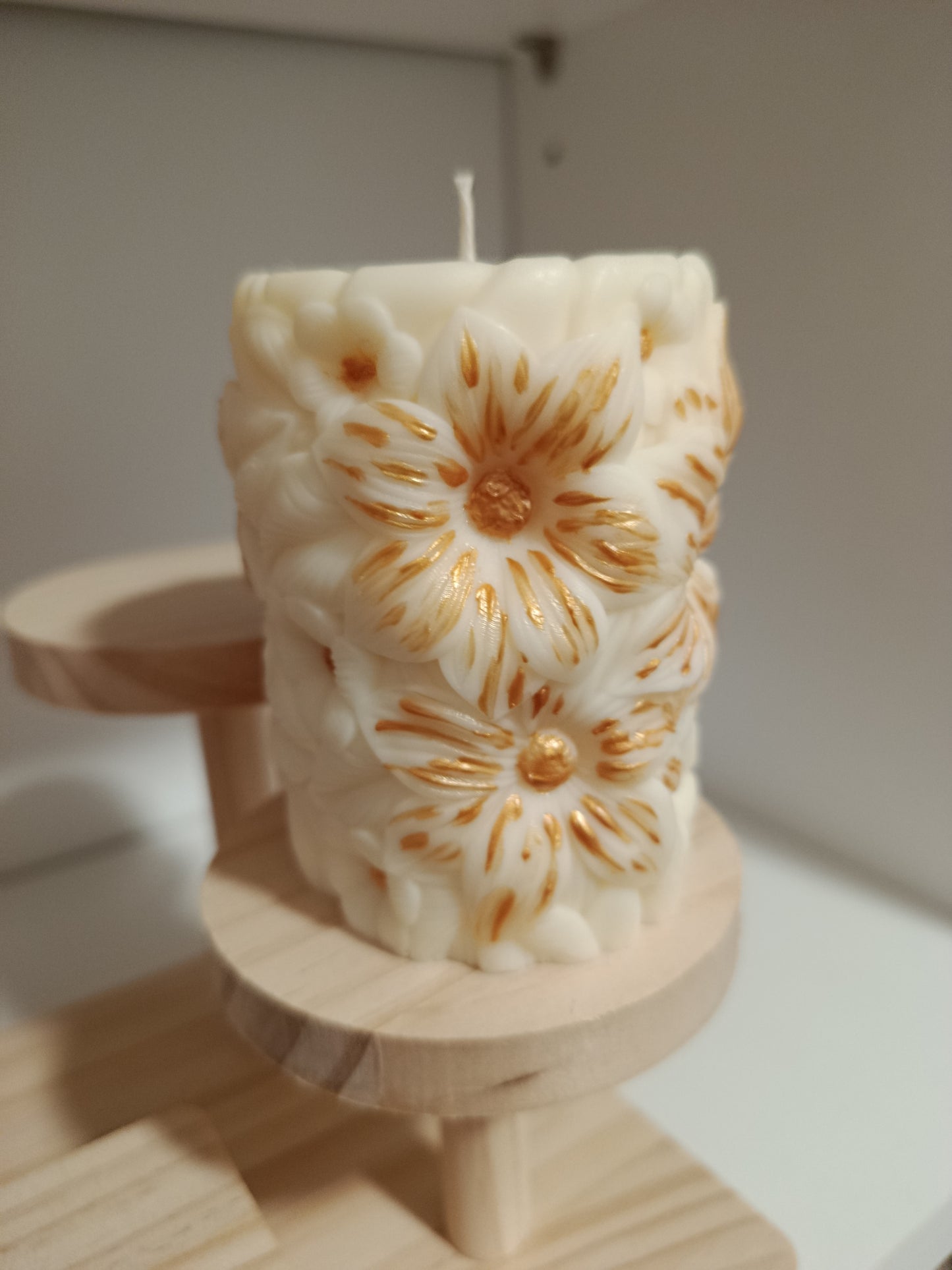 ✨ Bougie Parfumée Sculpturale